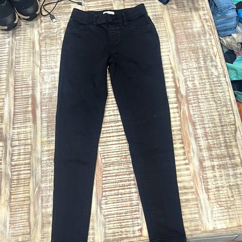 Kids size 10/12 black jeans